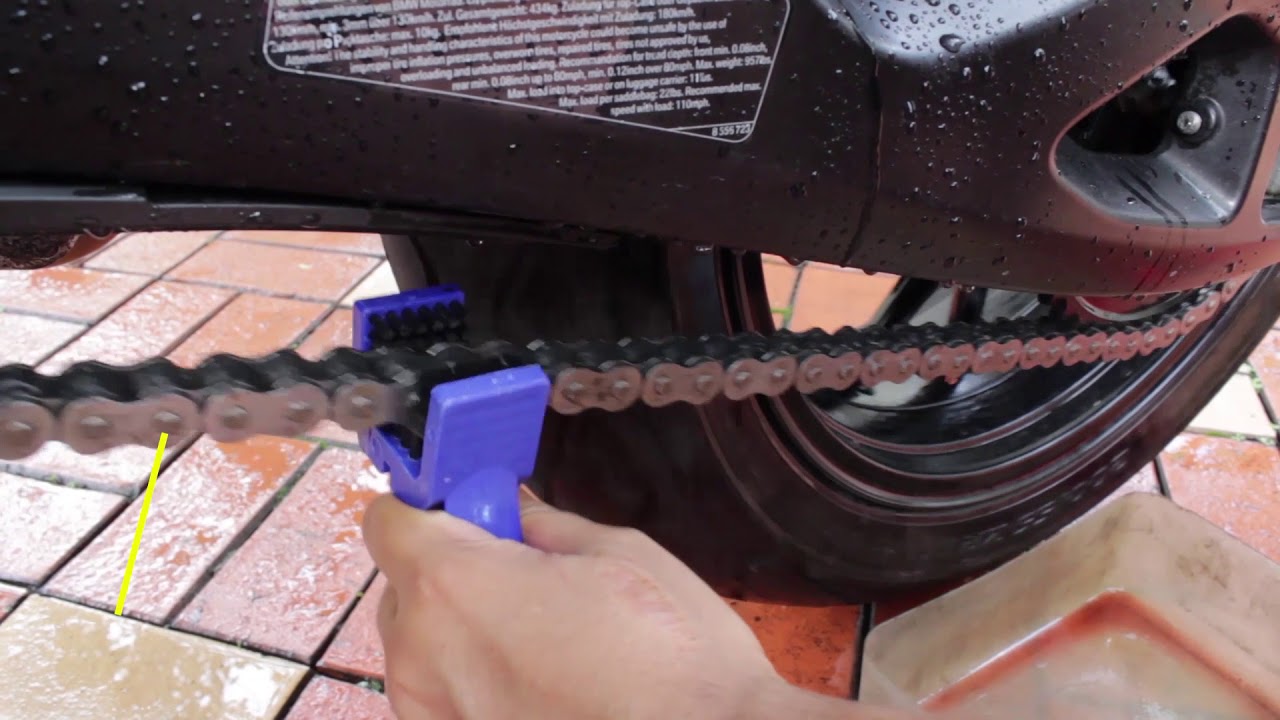 Tutorial Cara Bersihkan Rantai Motorsikal (Tutorial How To Clean Motorcycle Chain)
