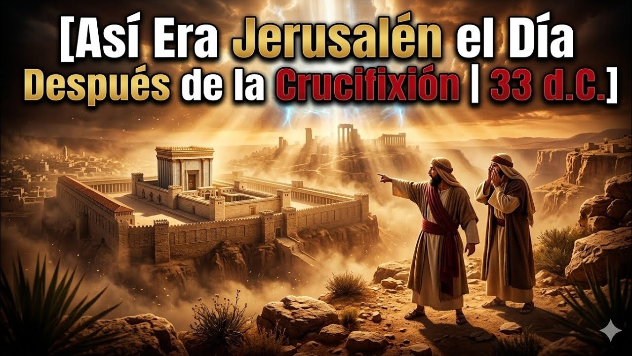 As&iacute; Era Jerusal&eacute;n el D&iacute;a Despu&eacute;s de la Crucifixi&oacute;n | 33 d.C.