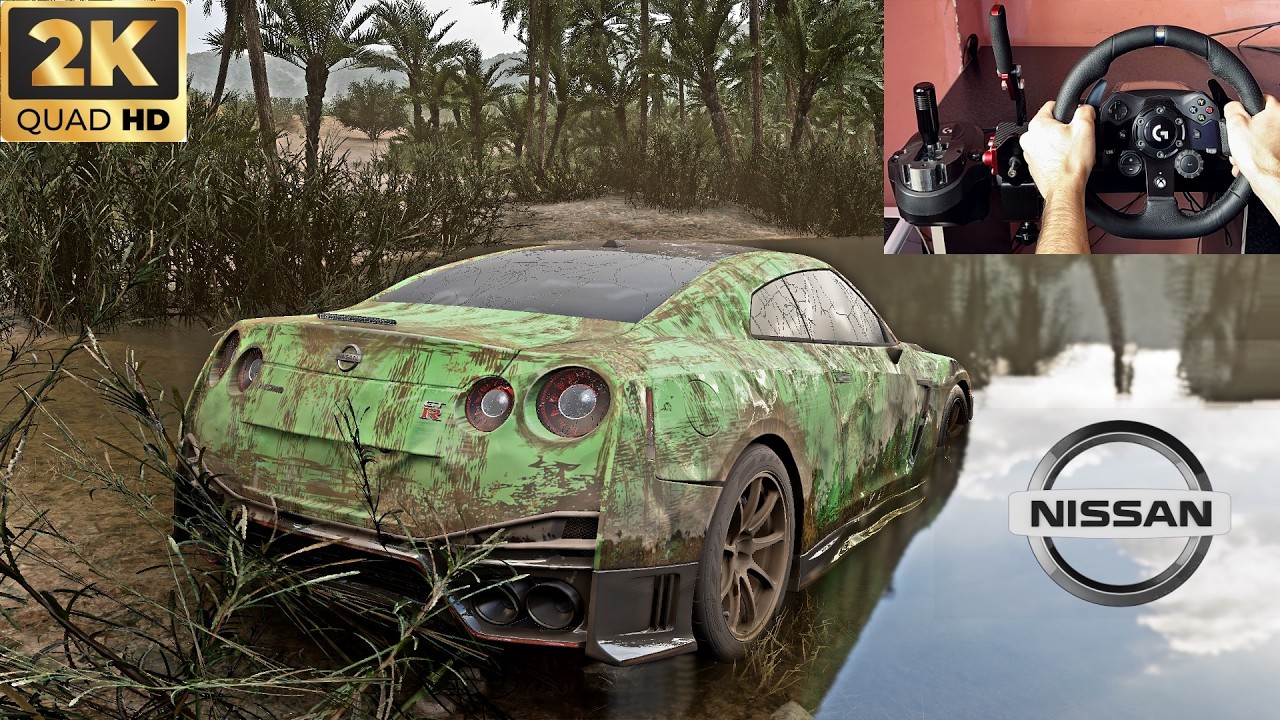 Rebuilding Nissan GTR R35 Nismo (1047HP) | Forza Horizon 5 Steering Wheel Gameplay
