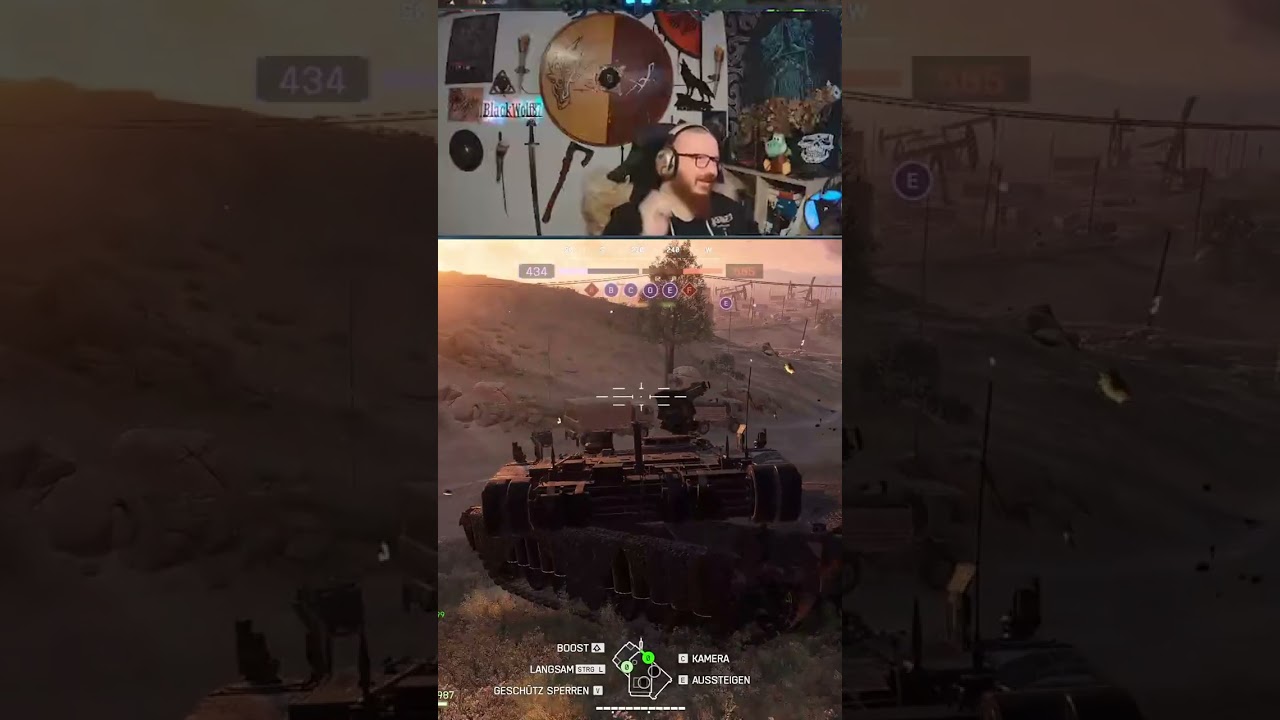 Mit Panzer ist im Gelände zu Rechnen. . 
