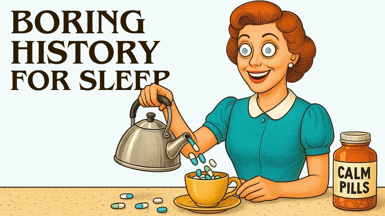 The 'Calm Pills' That Destroyed 1960s Suburban Mothers | Boring History For Sleep