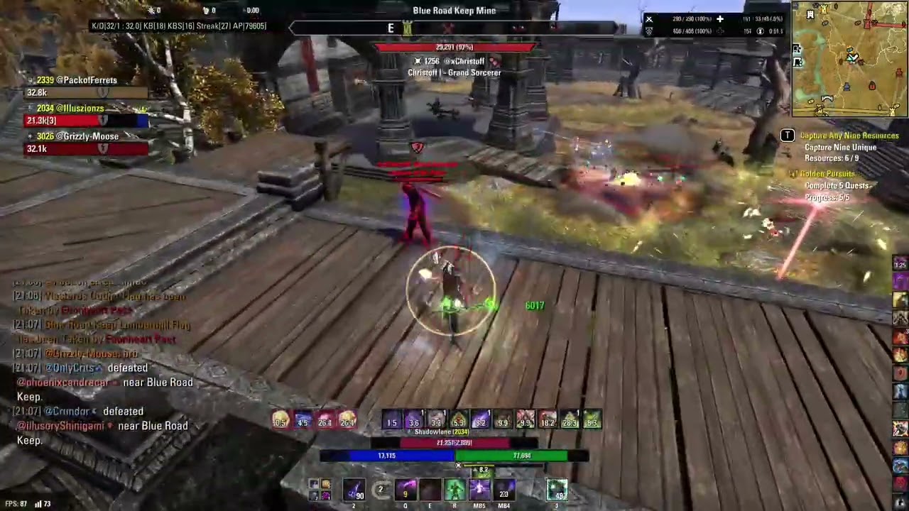 Eso PvP bow brawler build puts in work 