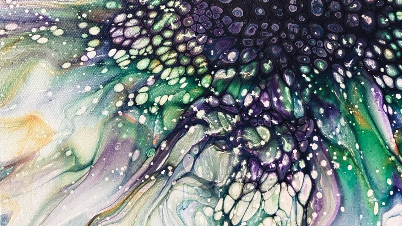 148-Dusting off the Cobwebs-Blooming #oneofakind #acrylicpainting #fluidart