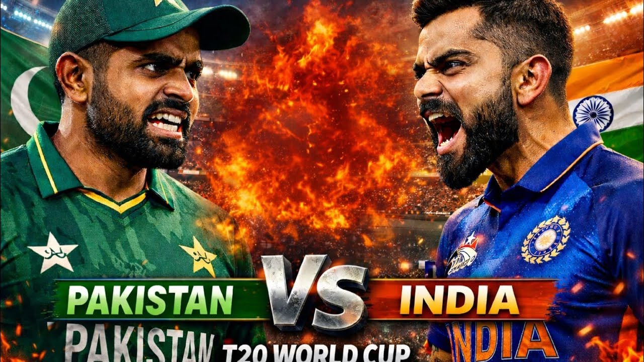 پاکستان vs انڈیا – آج ہوگا فیصلہ کن ٹاکرا||Pakistan vs India – The Ultimate T20 World Cup Clash!