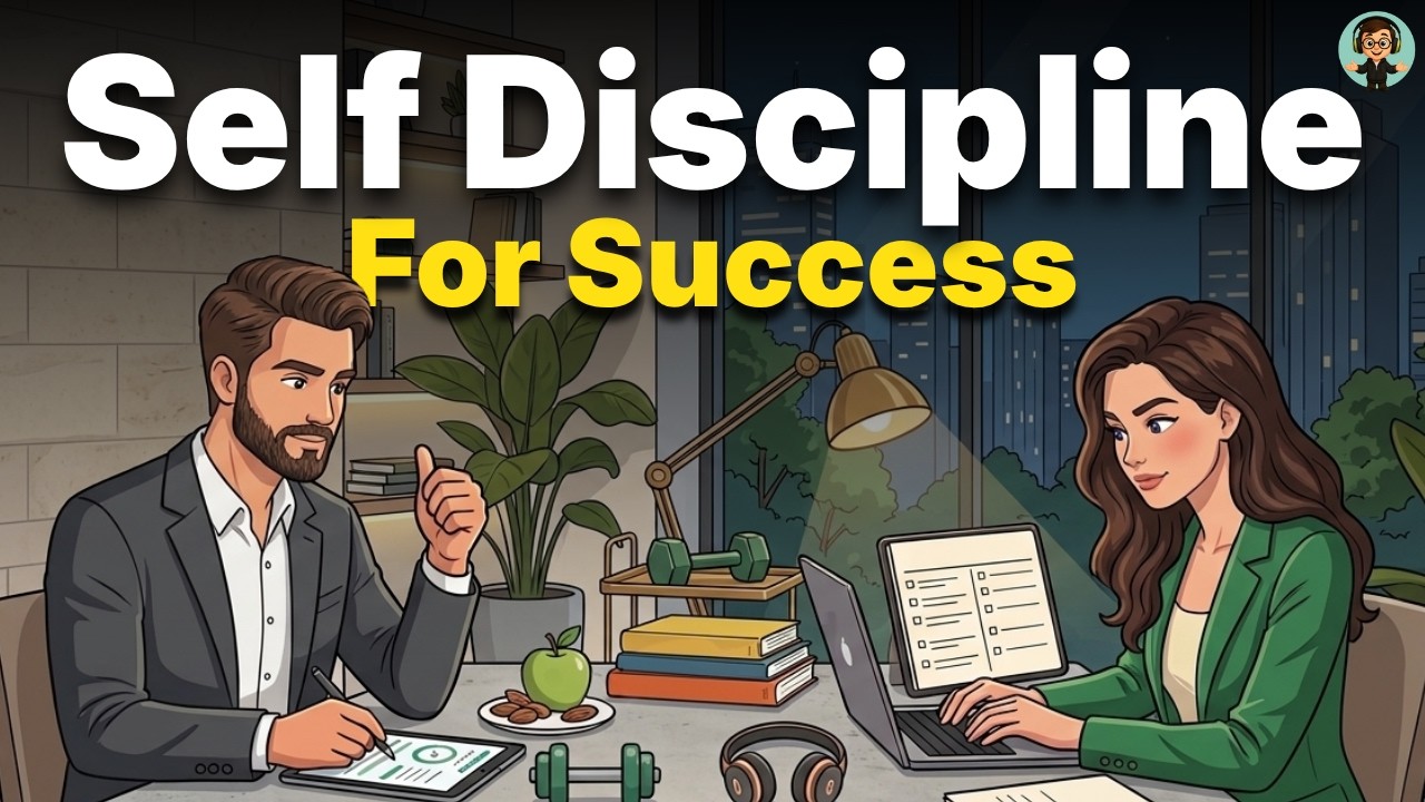 Self-Discipline for Success: Build Focus, Habits & Emotional Control | Chill English Podcast