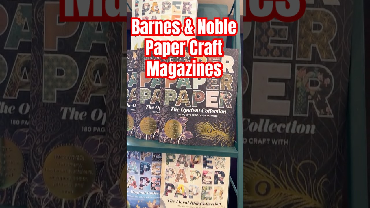 Новые книги по созданию поделок из бумаги и скрапбукингу в Barnes & Noble! 
