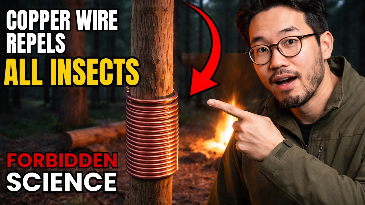 Campers Use One Copper Wire to STOP ALL BUGS &mdash; Why Is This Science Forbidden? | Forbidden Outdoors