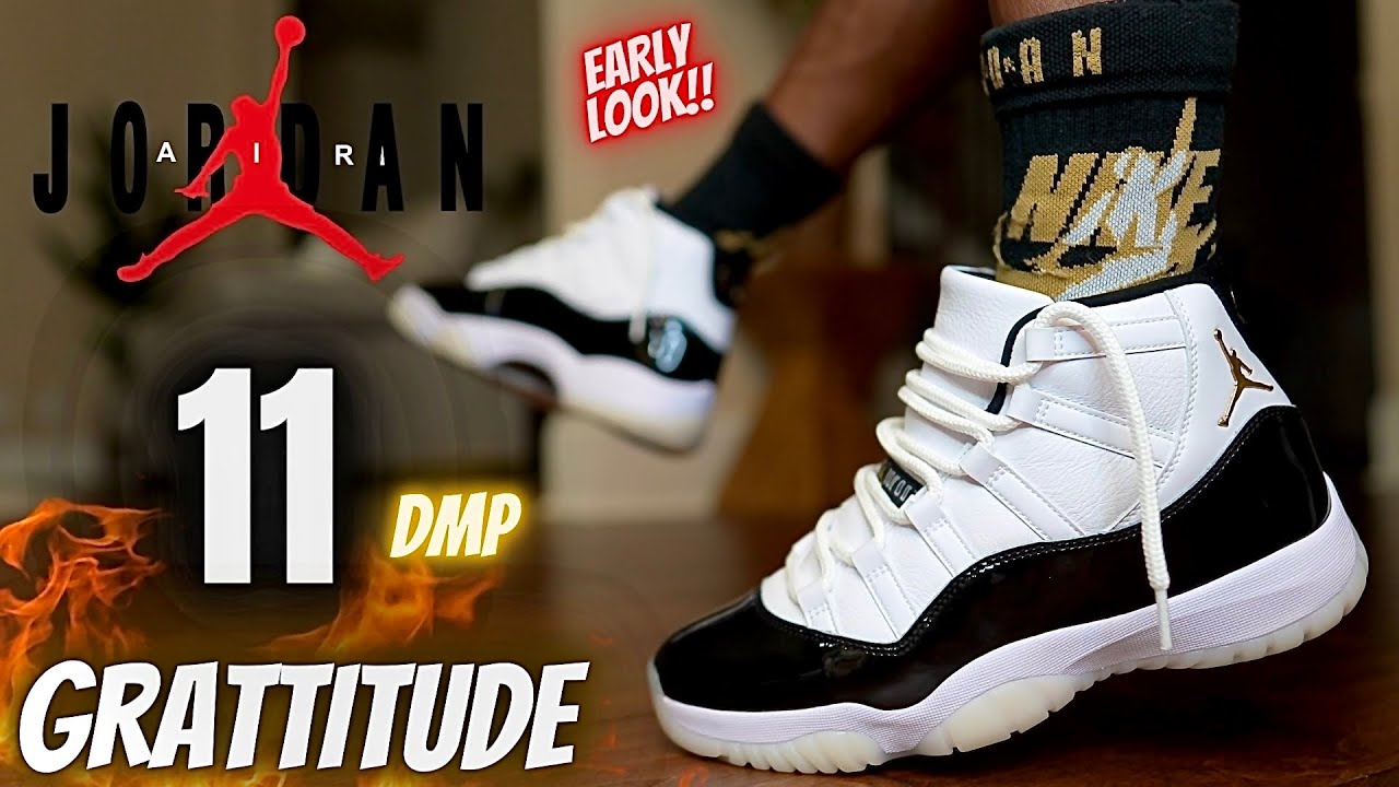 BE READY!! EARLY LOOK JORDAN 11 GRATITUDE DMP SIZING TIPS W/ ON FEET & OVERVIEW!!