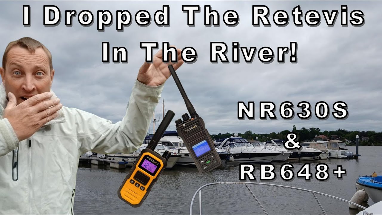 I Dropped the Retevis NR630S & RB648+ in the river! Real Torture Test-Reliable Comms Gear