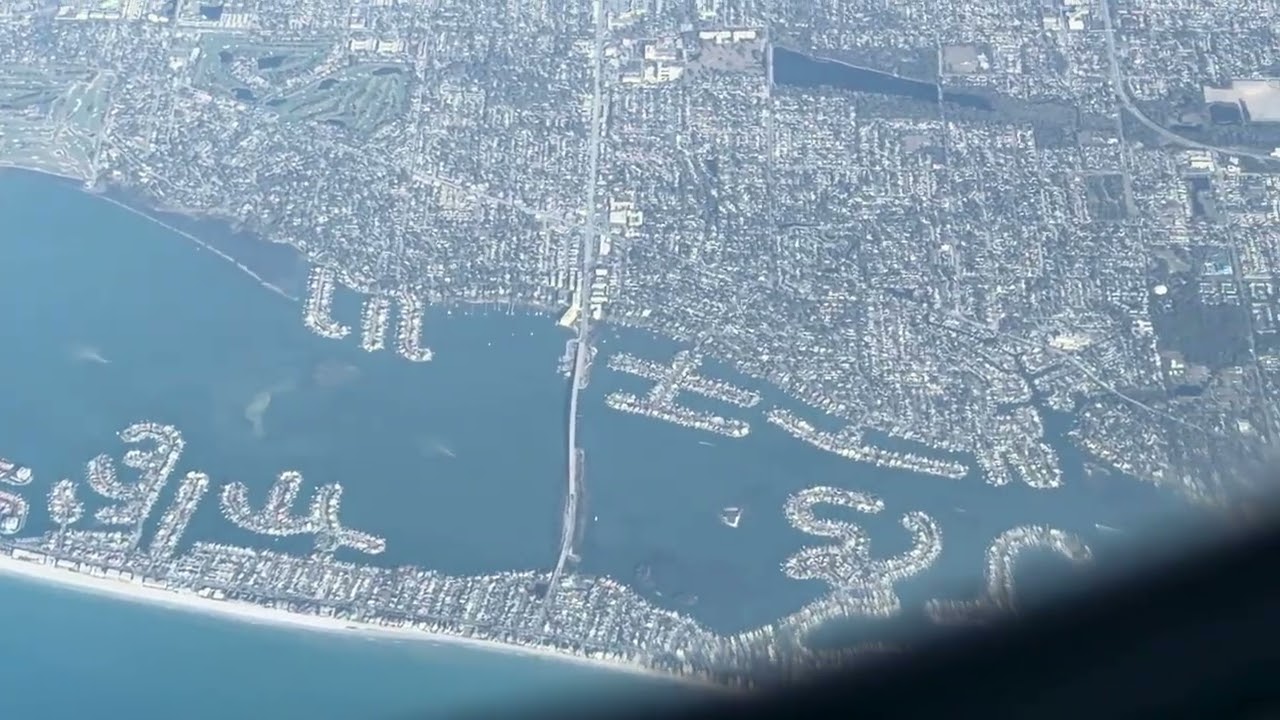 Tampa Florida on the air 플로리다 서부 템파 상공
