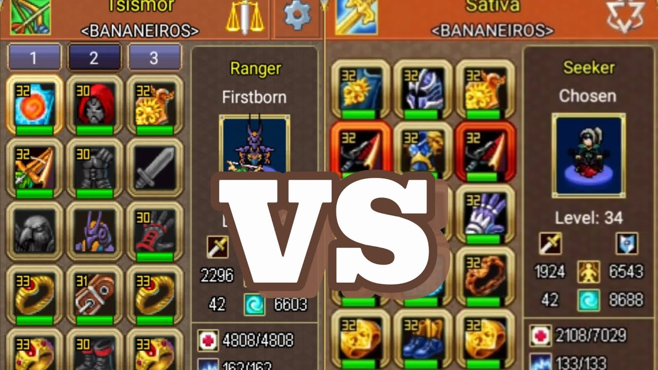 Ranger CD VS Seeker, warspear online.