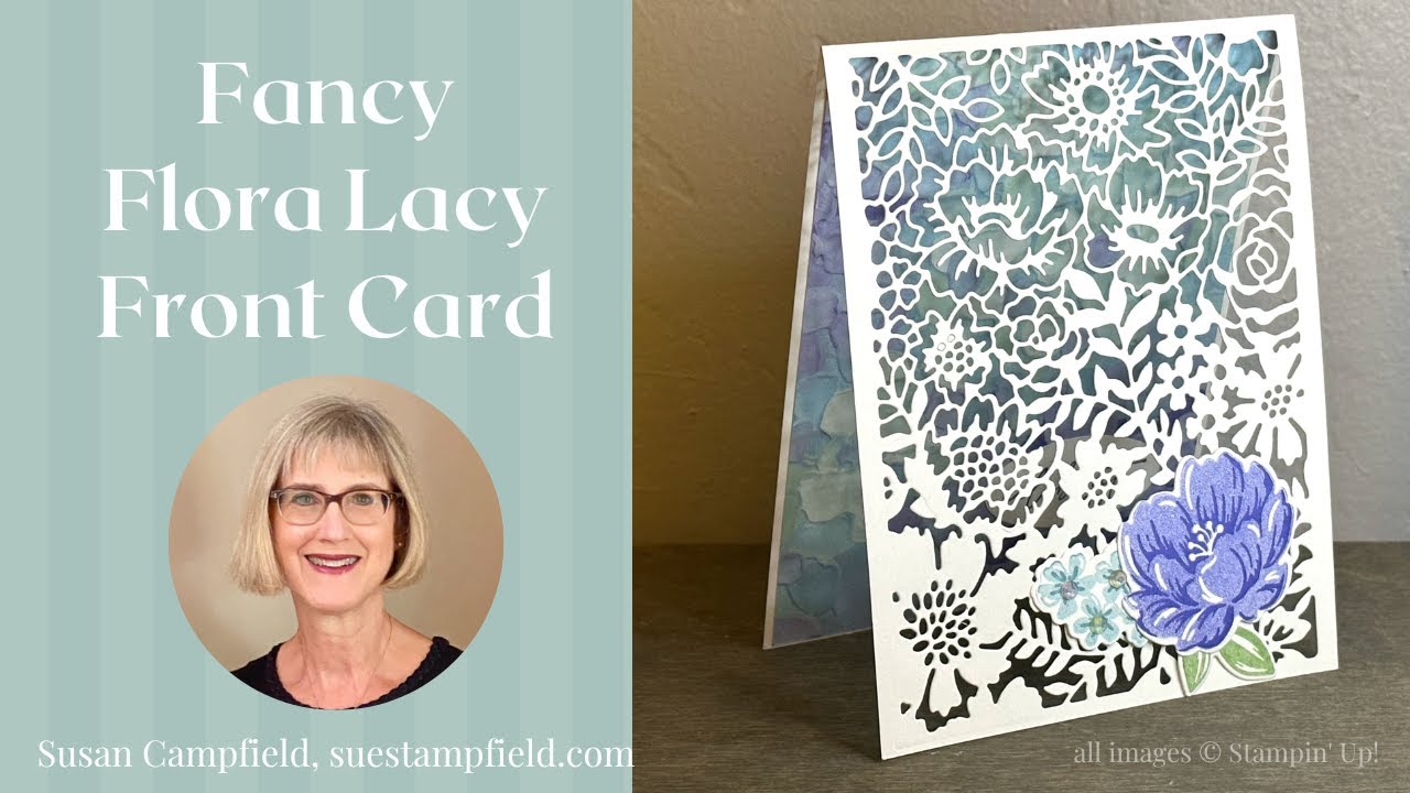 Fancy Flora Lacy Front Card