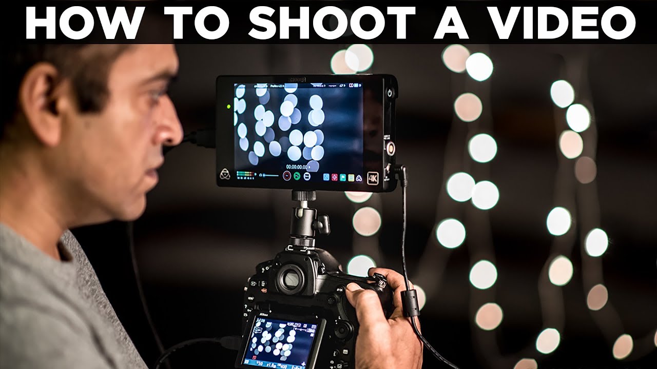 How to film or shoot a video on your DSLR camera | DSLR FilmMaking | Tutorial