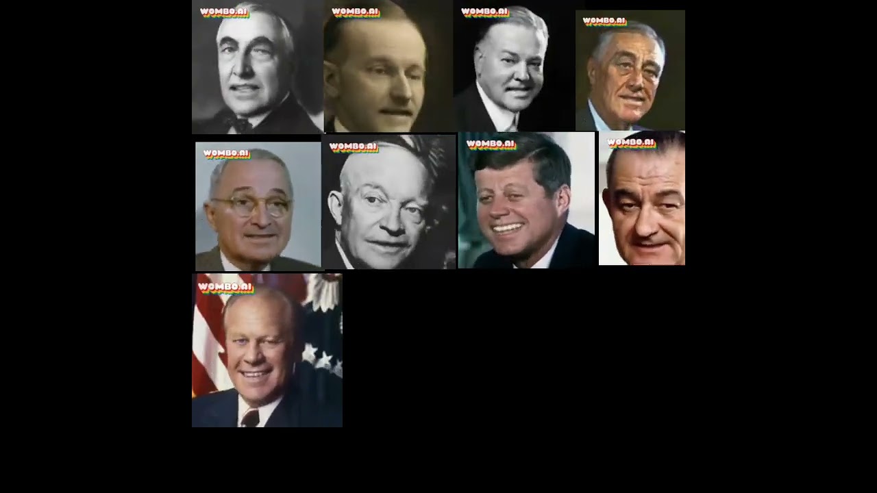 All 46 Presidents Sing Im Blue