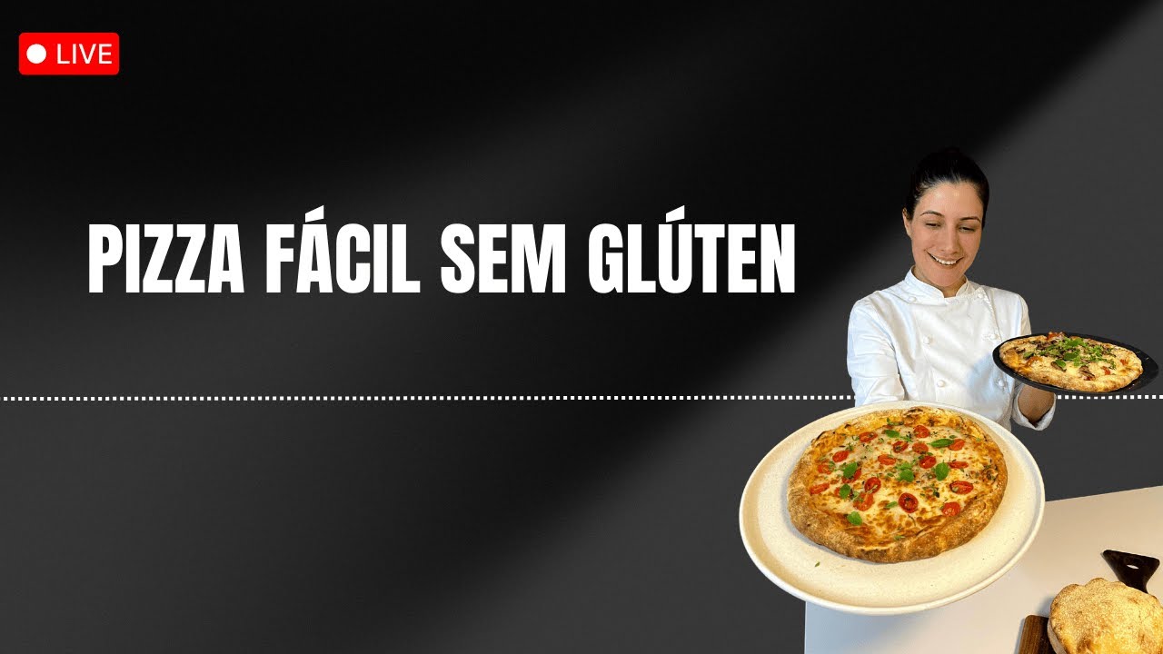 Pizza Fácil Sem Glúten