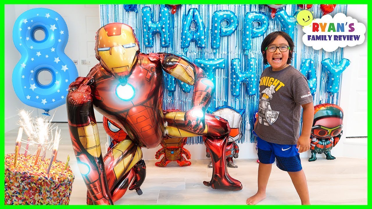 Ryan's 8th Happy Birthday Celebration Special!!!!