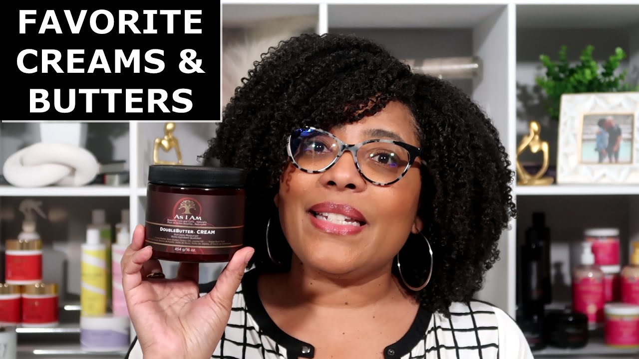 VLOGMAS: Day 8 - FAVORITE CREAM & BUTTERS FOR MY TYPE 4 NATURAL HAIR // NaturalRaeRae