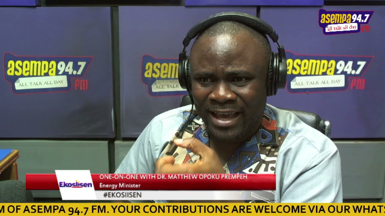 EKOSIISEN ONE-ON-ONE WITH DR. MATTHEW OPOKU PREMPEH, ENERGY MINISER (02-12-21)