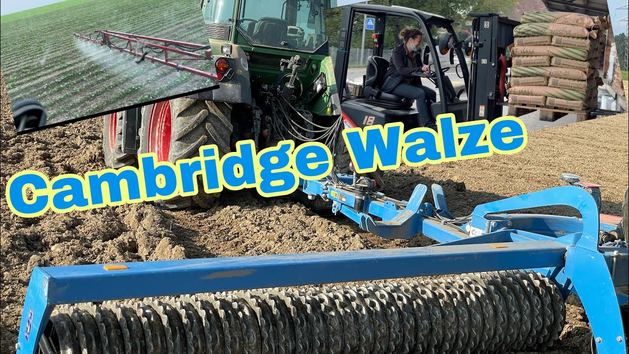 Cambridge Walze im Einsatz