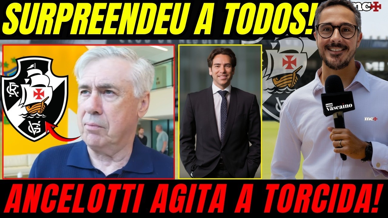 REPERCURTIU EM TODA IMPRENSA MUNDIAL! O NOME DO VASCO APARECEU EM TUDO!