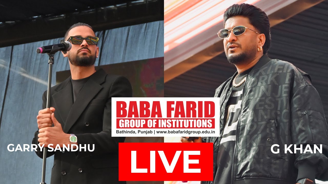 G Khan & Garry Sandhu Live Performance | VIBGYOR 2025 | 23rd Feb