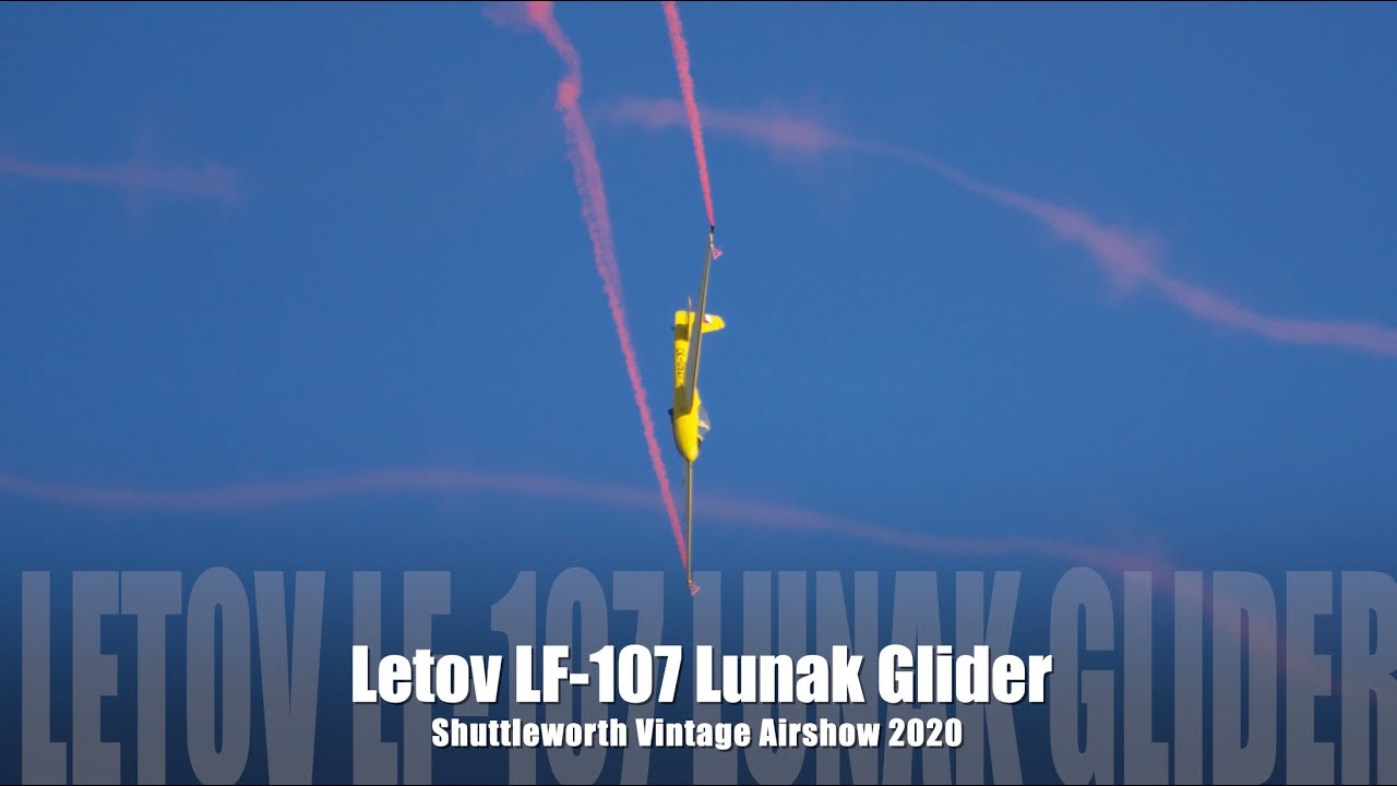 Letov LF-107 Lunak Glider - Shuttleworth Vintage Airshow 2020