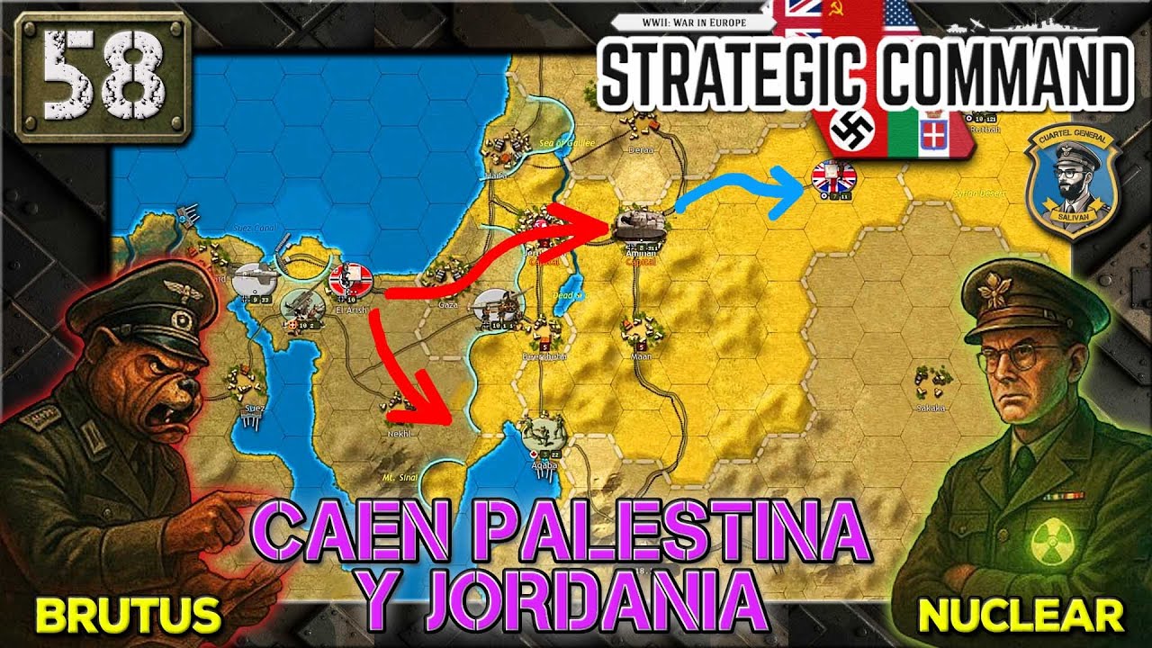 Palestina y Jordania bajo el 3er Reich | Strategic Command: WiE