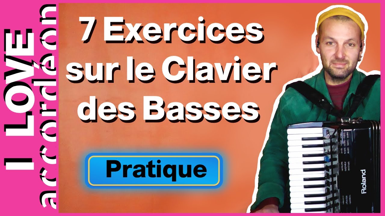 Spécial Clavier Basses - 7 Exercices à la main gauche 🪗🪗🪗