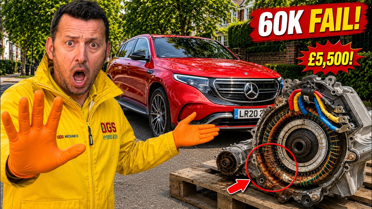Владельцы Mercedes EQC в ОПАСНОСТИ? Поломка двигателя за 5500 фунтов при пробеге всего 60 000 миль