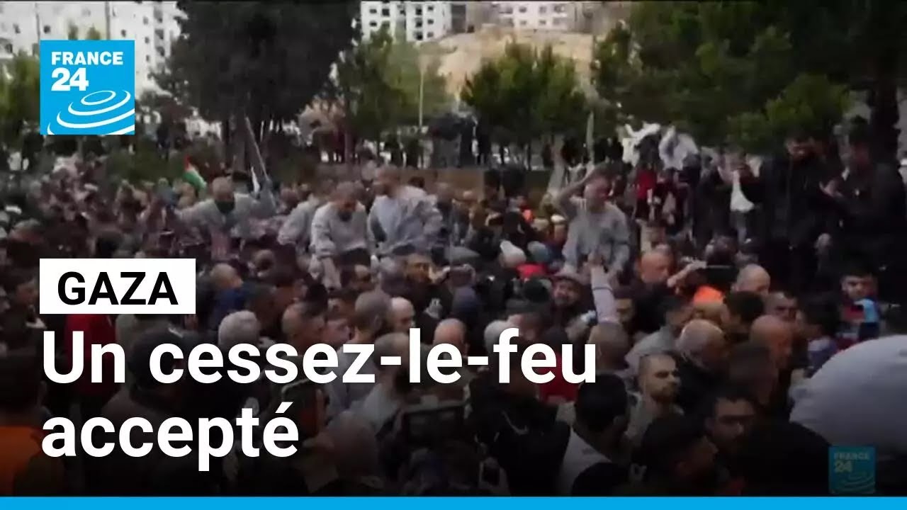 Gaza : le premier volet d'un accord de cessez-le-feu accept&eacute; &bull; FRANCE 24