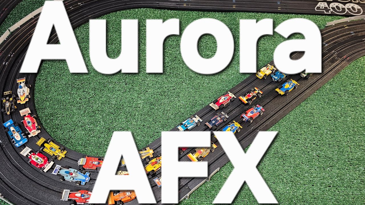 Модели автомобилей Формулы-1 и Indy Special для гонок по трассам. Эпизод 8: Aurora AFX, сердце ко...