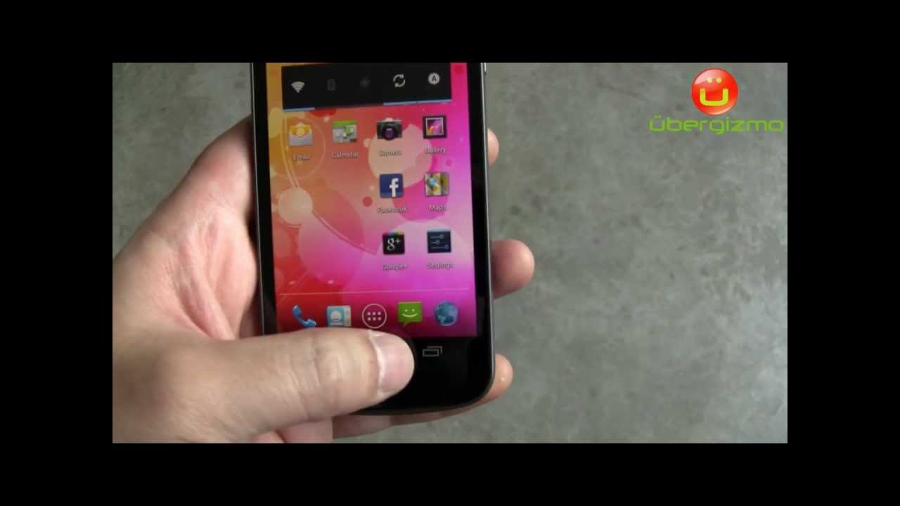 Samsung Galaxy Nexus Design and Basic UI (720p HD)