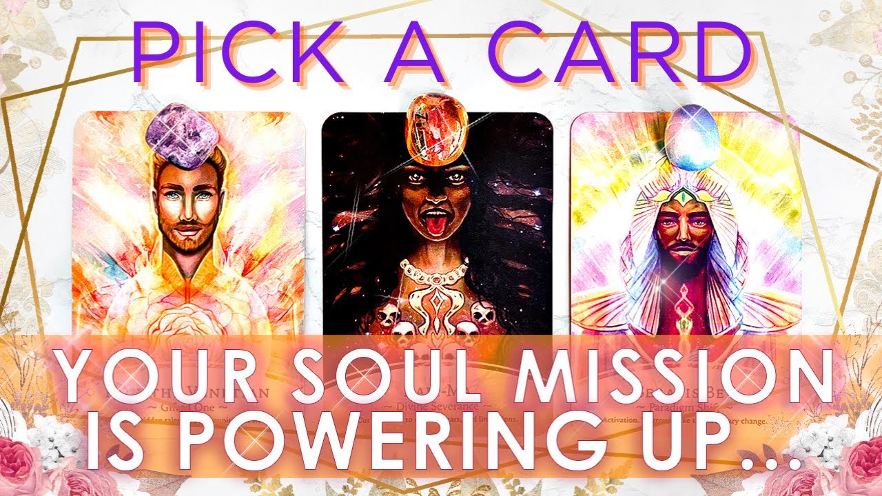 THE DIVINE MASTERS HAVE AN IMPORTANT MESSAGE ABOUT YOUR SOUL MISSION 💫 PICK A CARD