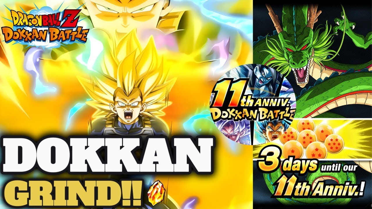 🔥 ONLY 3 DAYS LEFT!! - GRIND Before 11th ANNIVERSARY!! 🎉 | DBZ Dokkan Battle