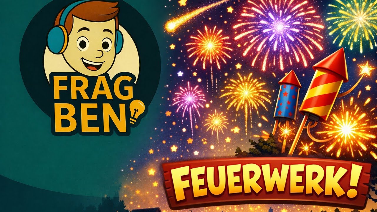 Frag Ben! 🎆 Feuerwerk - Warum es knallt und leuchtet