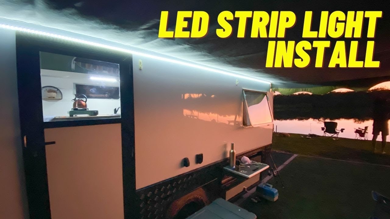 Awesome Budget LED Lights for Caravan or Camper (Camp Site Lit Up)