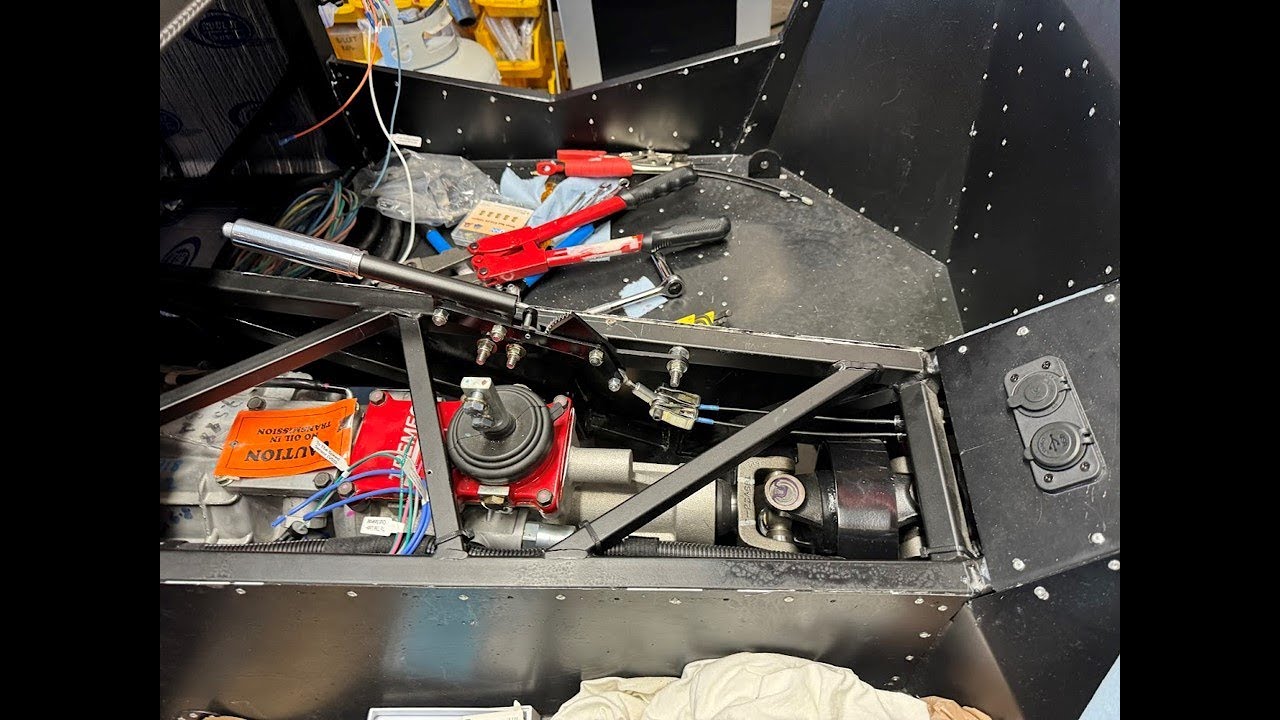 Factory Five Roadster - e-Brake relocation - part 2