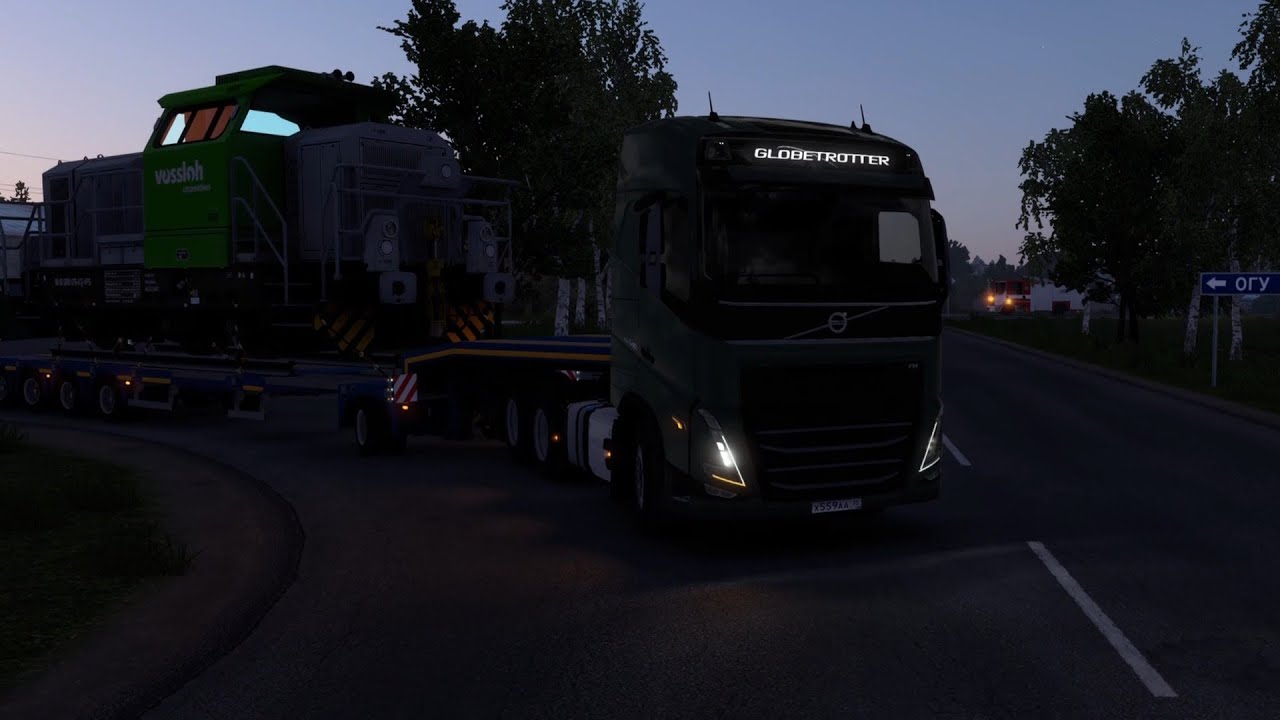 ETS2 Realistic Drive | Manturovo → Kstovo | Beautiful Russian Landscape
