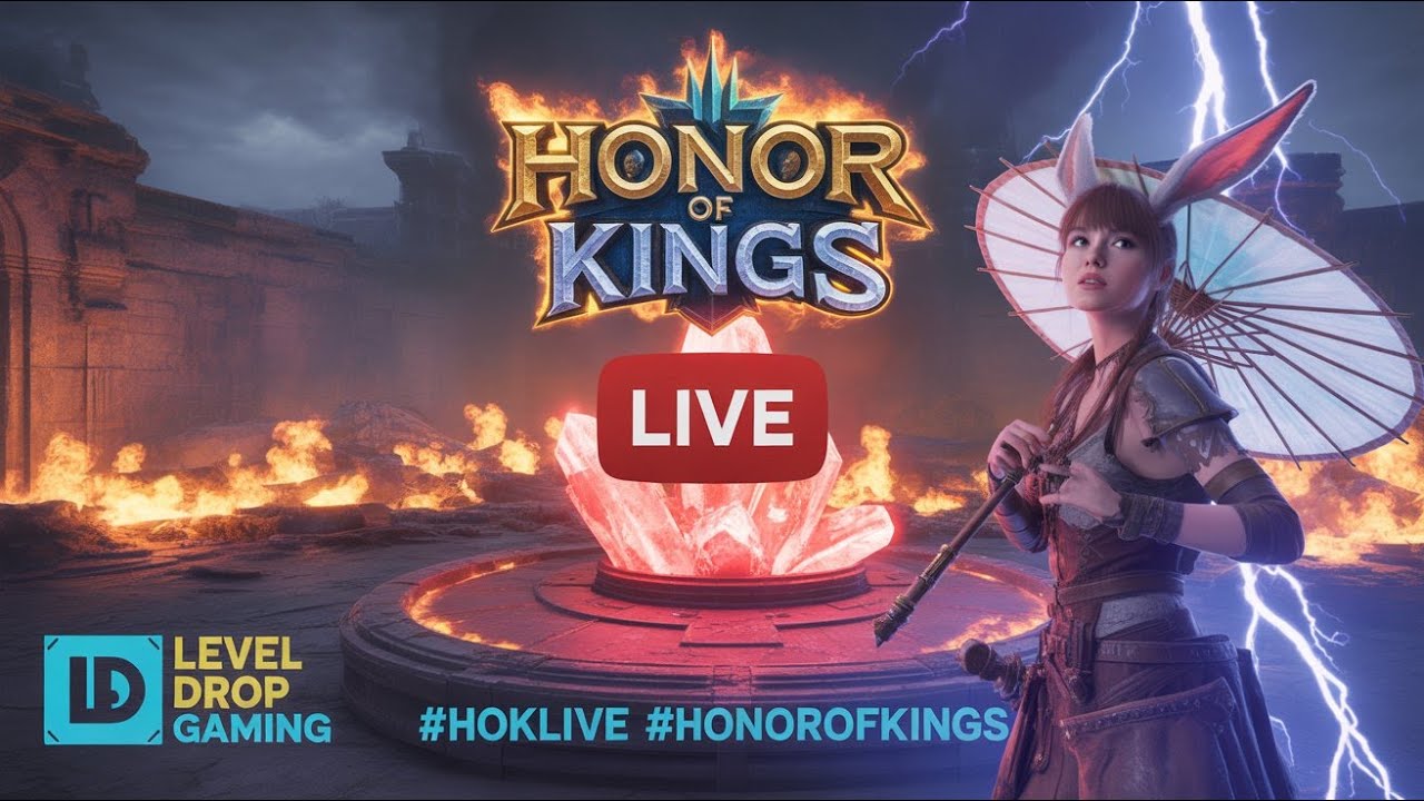 Focuses on skill, climbing the ranks, and deep strategy.||HOK||LEVEL DROP GAMING