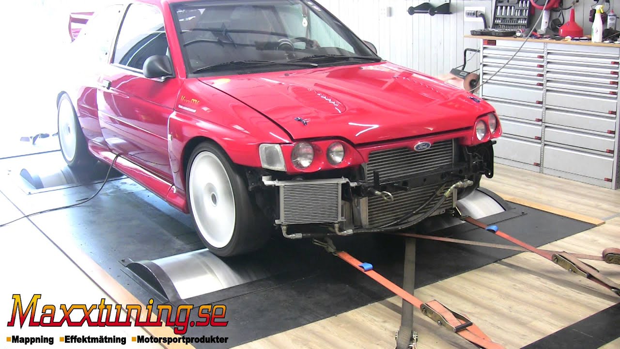 Mappning MaxxECU - 534WHP Ford Escort Cosworth - Maxxtuning AB
