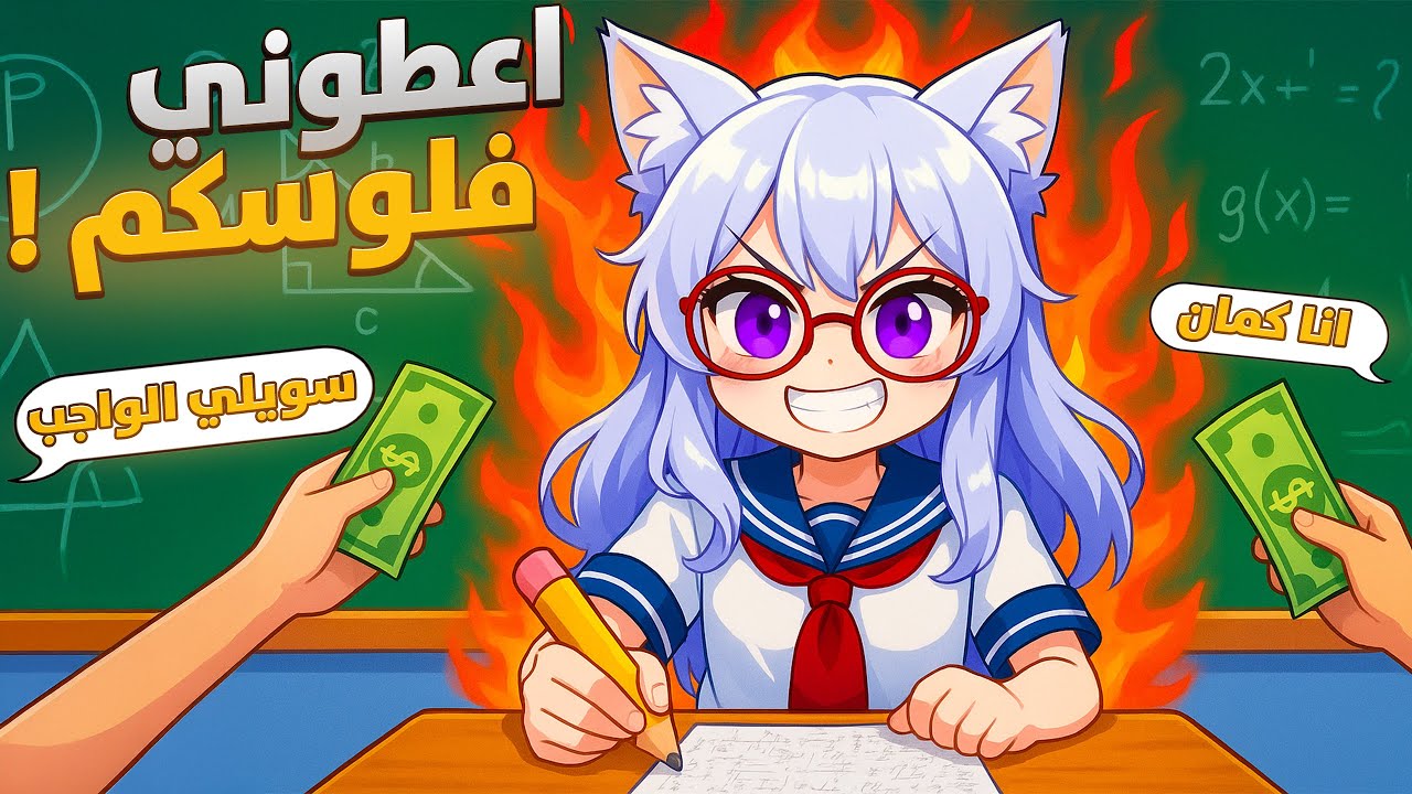 ساعدت طلاب المدرسة في الغش وكسبت فلووس ! 😈🔥