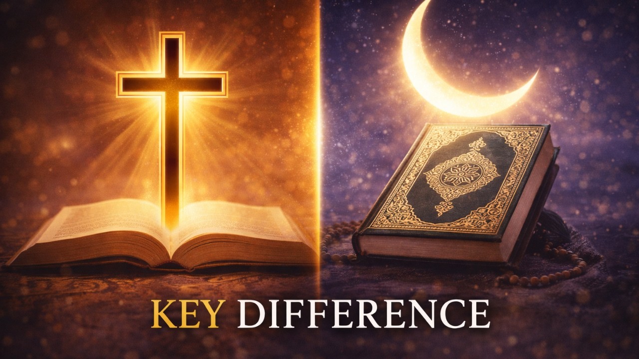 What Is the Primary Difference Between Christianity and Islam?