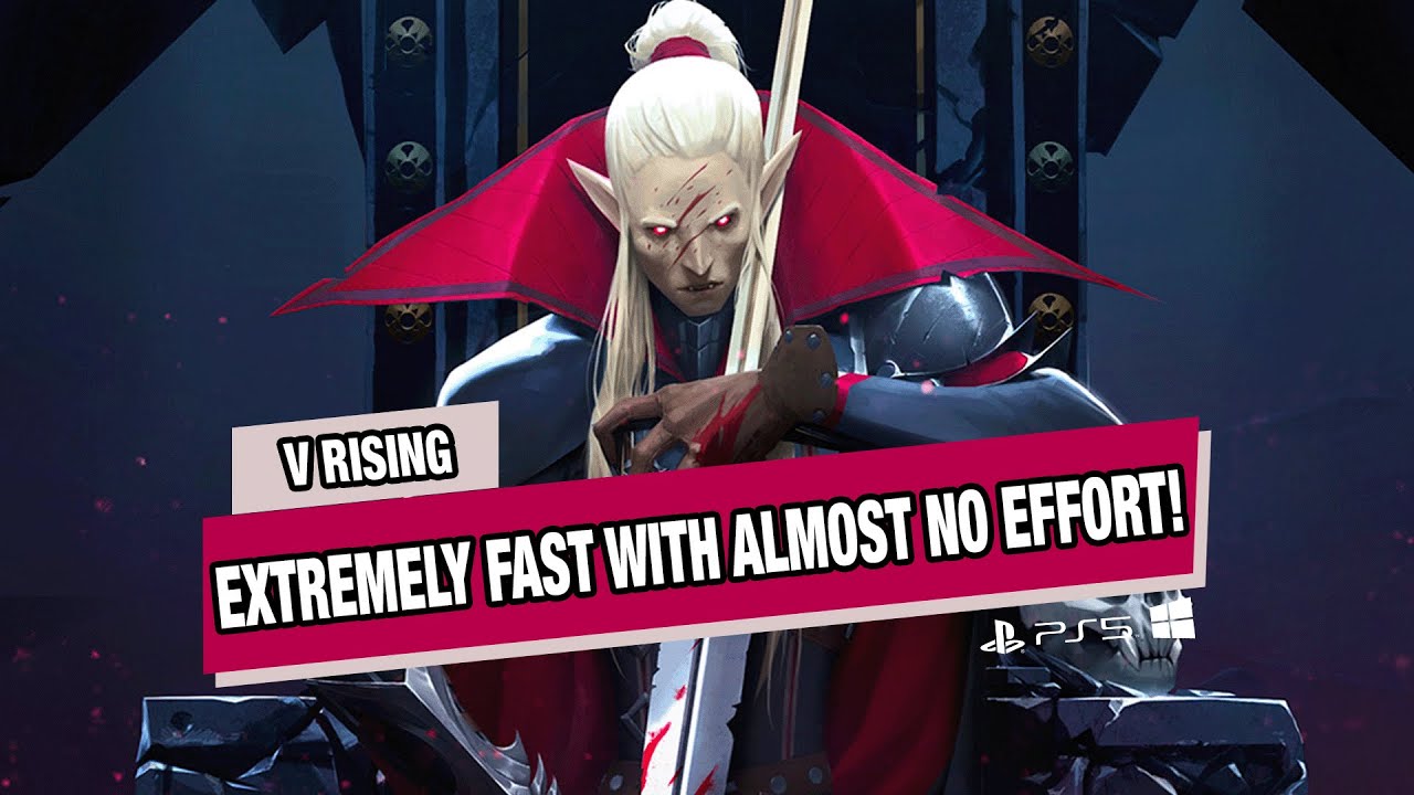 Как быстро разблокировать предметы исследования в V RISING (ПК и PS5)