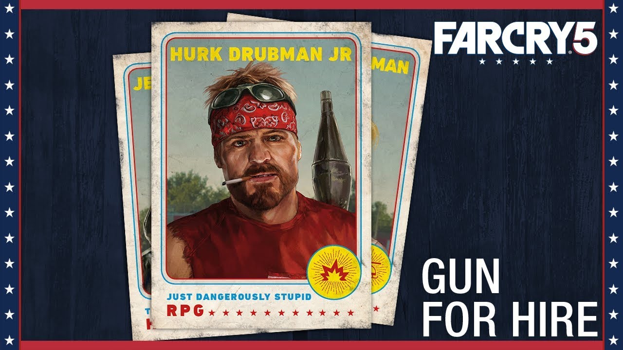 Far Cry 5 - Character Spotlight: Hurk &ndash; Gun For Hire | PS4