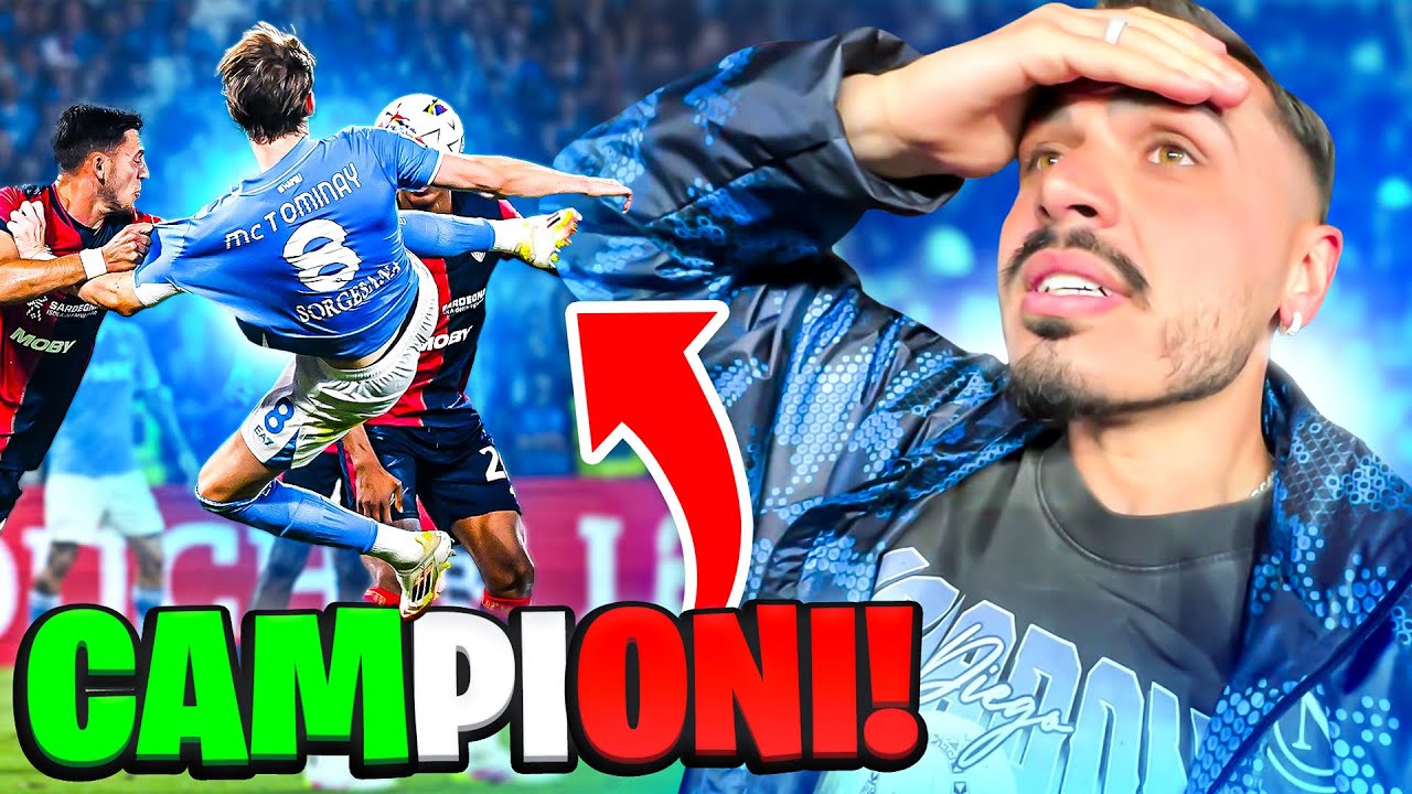 HO VINTO LO SCUDETTO CON IL NAPOLI! 🏆🇮🇹💙