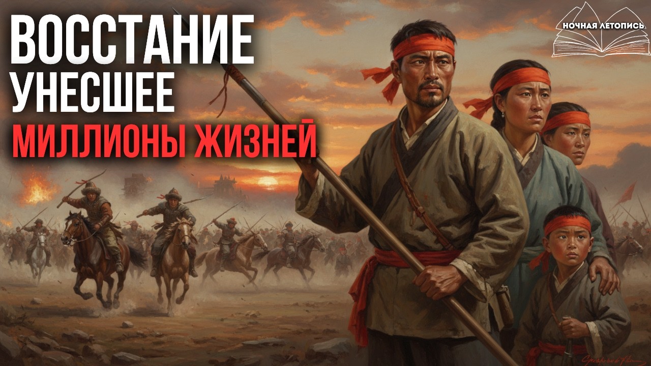 САМОЕ МАСШТАБНОЕ И КРОВОПРОЛИТНОЕ крестьянское восстание в мире. | Ночные Истории | Выпуск 71