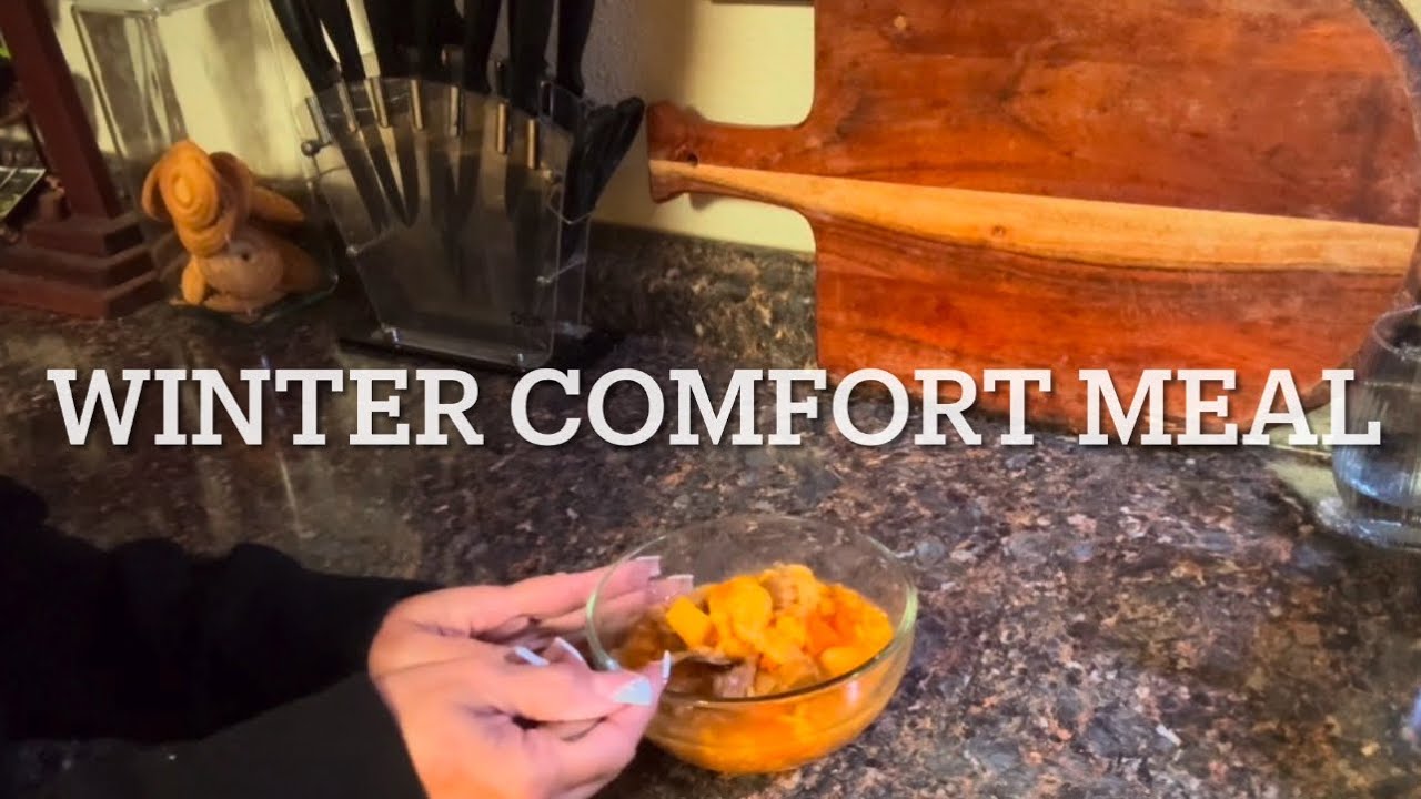 Winter Comfort Food / Beef And Veggie Soup with Orzo