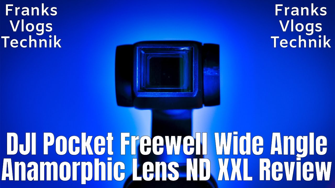 DJI Pocket 2 XXL 4K Review Freewell Wideangle Anamorphic Lens with ND for Pocket 1 & Osmo Pocket 2