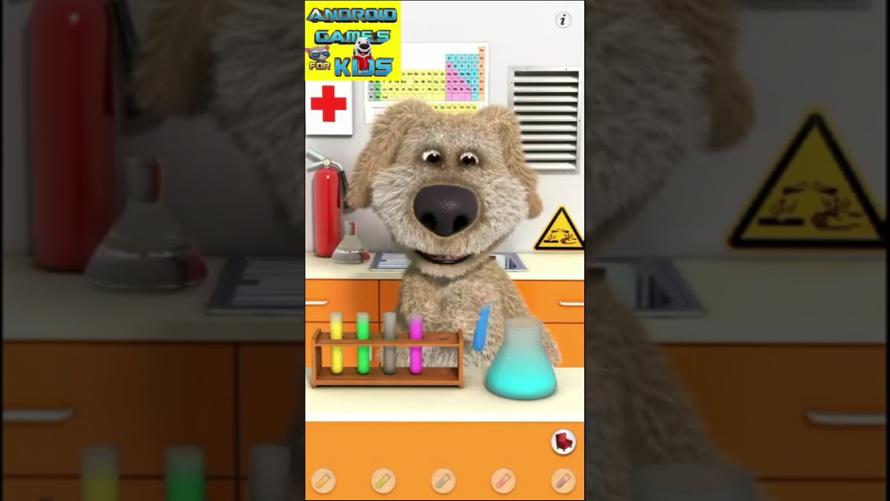 TALKING BEN THE DOG GAMEPLAY WALKTHROUGH IN REVERSE All Animations - Lab Experiments