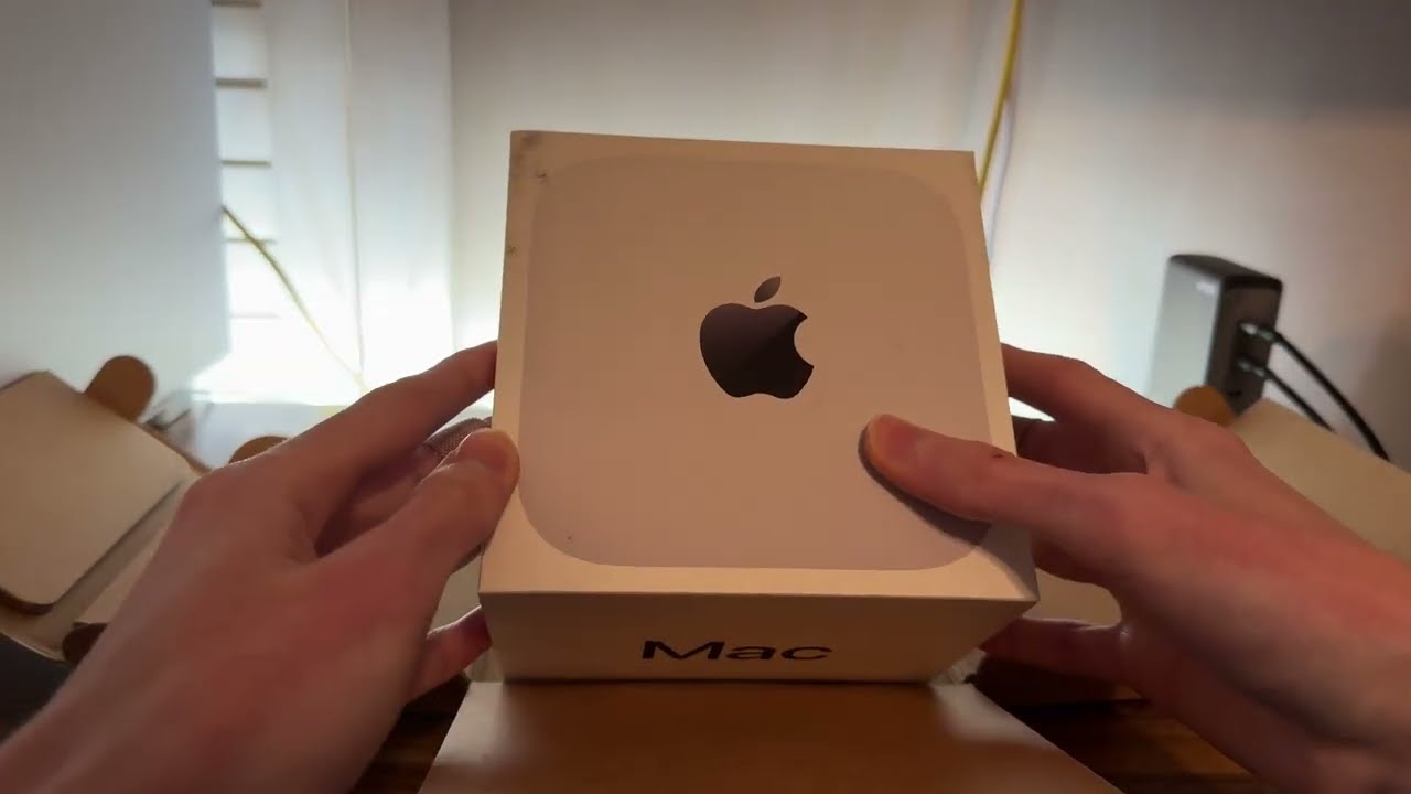 The M4 Mac mini unboxing